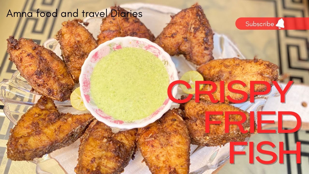 Fried Fish Restaurants Style By Amna Food and Travel Diaries YouTube