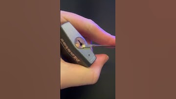 Trying a new format of video. Lmk what you think #asmr #lockpicking #asmrtriggers #asmrsounds