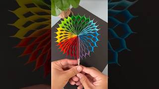 DIY Flower Flipping Toy 🌸 | Fun Cultural Craft for Kids  #viral #diy #trending #tutorial #shorts