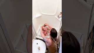 *the best* portable, fold-up bath tub for #rvlife! #stokke