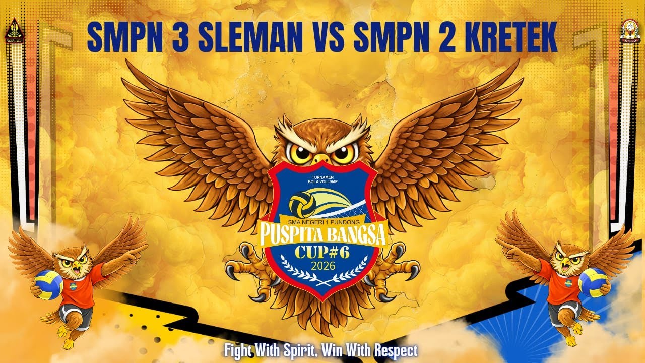 PUSPITA BANGSA CUP #6 | SMPN 3 SLEMAN VS SMPN 2 KRETEK | TIM FINAL PUTRA