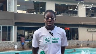 “It Takes Hard Work, Keep Going At It” - Kirabo Namutebi Encourages Swimmers to Work Hard