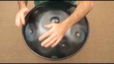 HAPI Handpan #D48 El Capitan Scale derived from D Minor