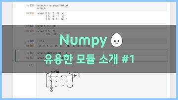 Numpy | 파이썬 | 실프배파데 | 유용한 모듈 #1
