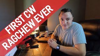 My First CW Ragchew Ever  QSO with K2EJT  8/31/23