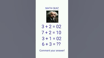 GENIUS MATH QUIZ! Comments your answer!🧠 #9 #logic #maths #mindset