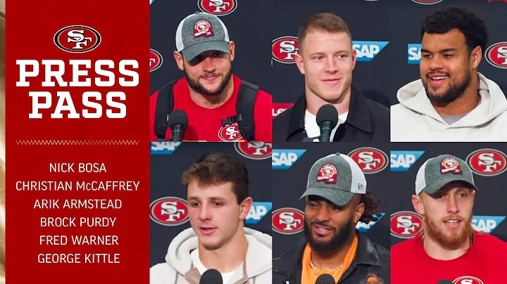 Purdy, Bosa, Kittle, McCaffrey, Warner, Armstead R...