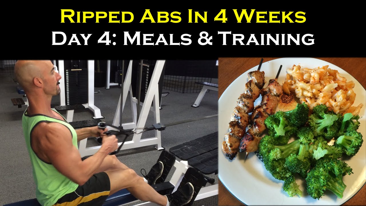 bodybuilding competition over 40 Ripped Abs In 4 Weeks: Day 4 Meals and Training