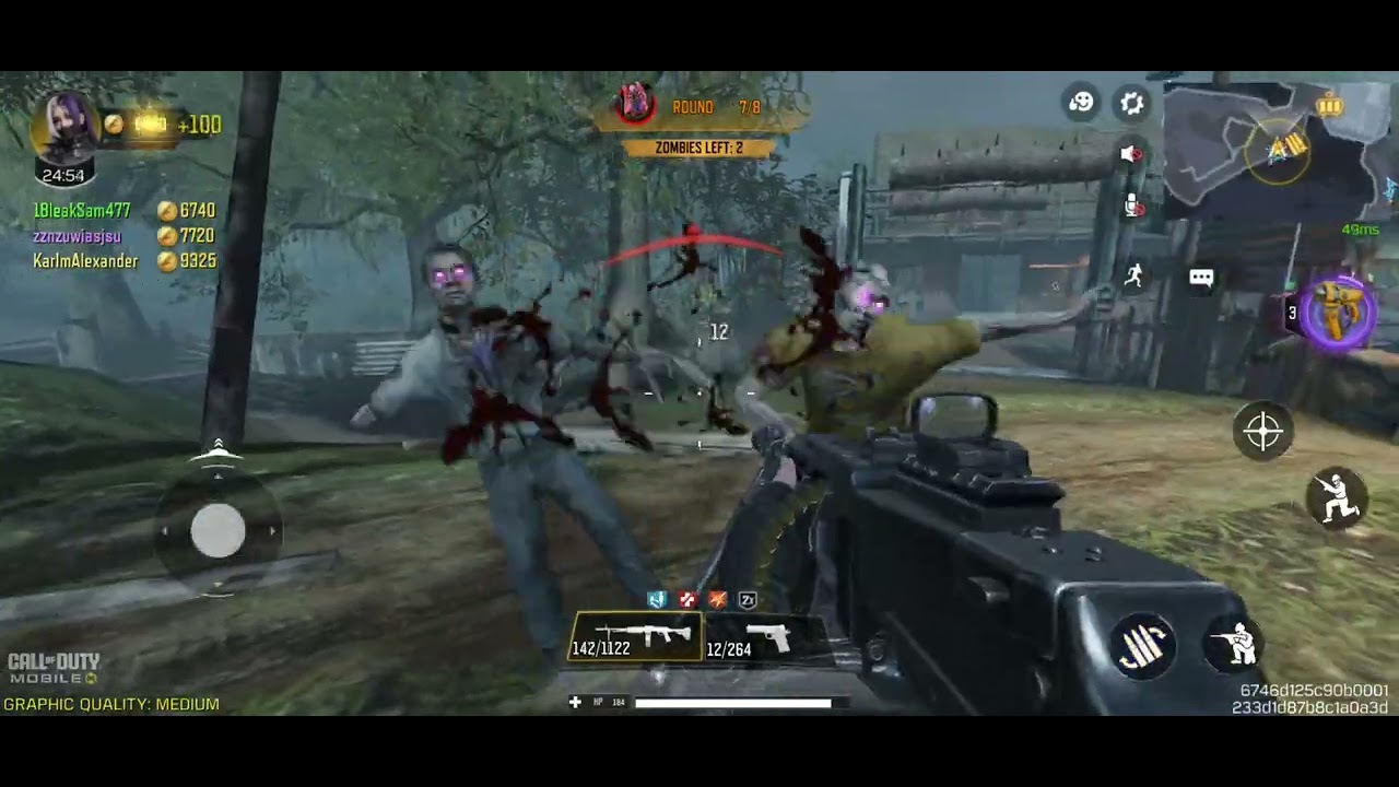 Normal Cod Player COD Mobile Normal Zombie Gameplay - YouTube