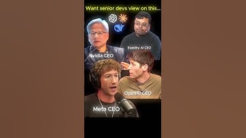 I want senior developer point of view on this ???￼ #computerscience  #ai