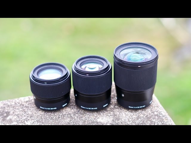 The Sigma Trio: 3 of the Sharpest A6000 Lenses - YouTube