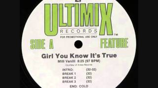Milli Vanilli - Girl You Know It's True (Ultimix)