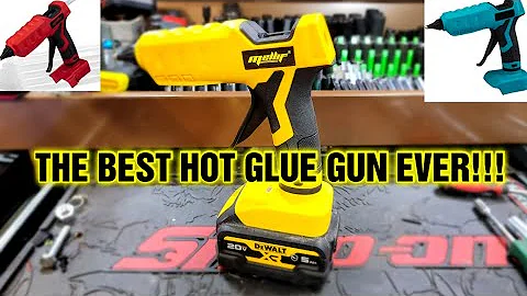 Mellif HOT Glue Gun Dewalt, Milwaukee, and Makita, this is a must-have!!