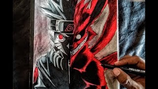 Speed Drawing- Kyuubi Naruto
