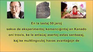 EO  Avantaĝoj de Dulingvismo de Renato Corsetti