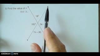 Algebra Angles Notes