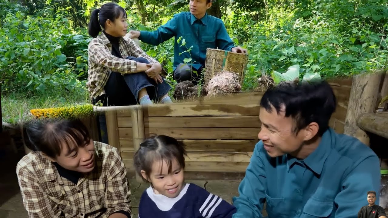 Childhood Hunger Food Revisited Wild Yam Leaf Cakes Like Dad Used to Make 