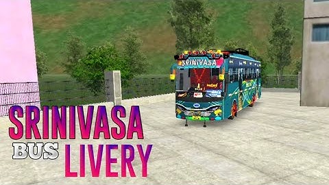 😎||SRINIVASA Bus Livery For Jetbus ||😎 #இசைகுயில்
