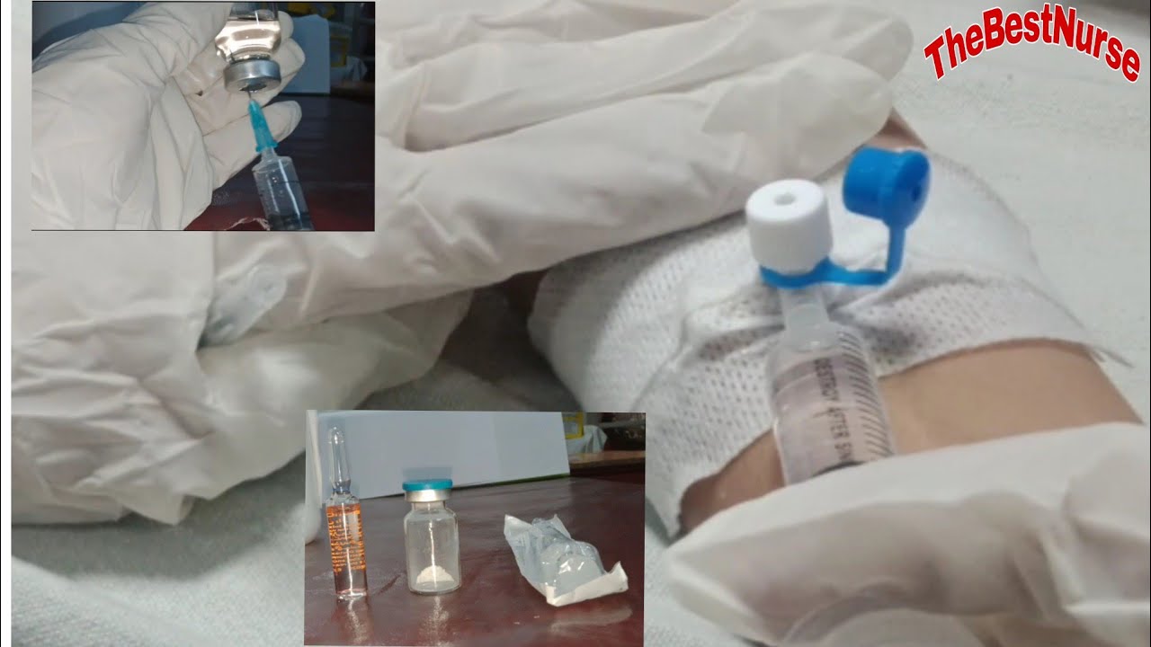 How to Give Iv injection at home . Thebestnurse - YouTube