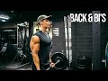 My current supplement stack + BIG back & bi's workout