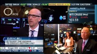 CNBC Through Google Glass | Mashable