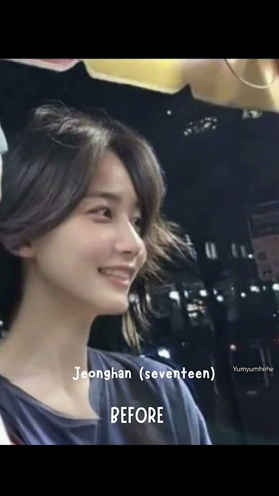 He's still pretty handsome 😌♥️👀 #jeonghan #seventeen