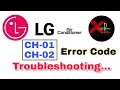 Lg ch01  ch02 error codes troubleshooting  lg e1  e2 error codes 