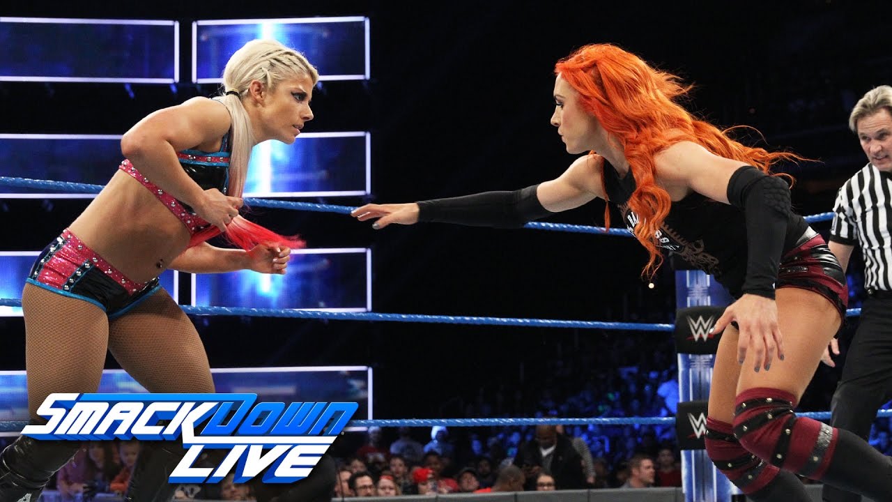 Becky Lynch vs. Alexa Bliss SmackDown Women's Championship Match