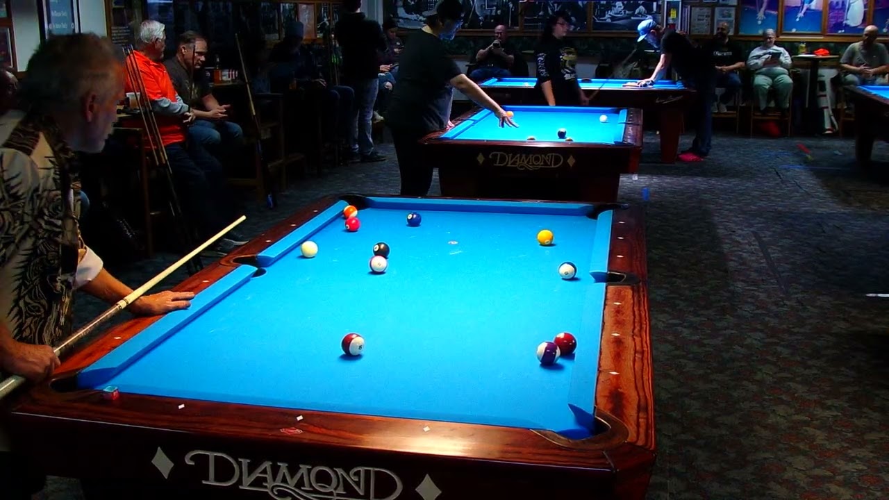 23 APA 8 Ball Match   Rob 6  vs  Matt Crispin 7 Antique Billiards Museum  1/15/25  video 9