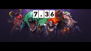 Dota 2 Patch 7.36 Основные изменения, реворк "ROSHAN'S BANNER", изменения предметов, аспекты, глифы.