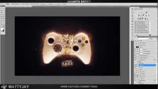Photoshop Speed Art | Gamers Rage (IncArts Entry)