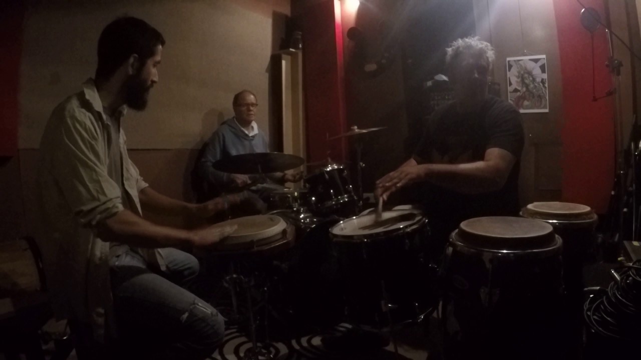 Gabriel Pavan, Willy Figueron, Matias Fages en la ACUSTISALA