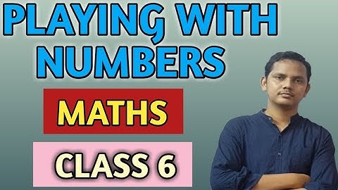 EXERCISE 3.3 Q1 - PLAYING WITH NUMBERS - CLASS 6 - MATHS - NCERT - CHAPTER 3