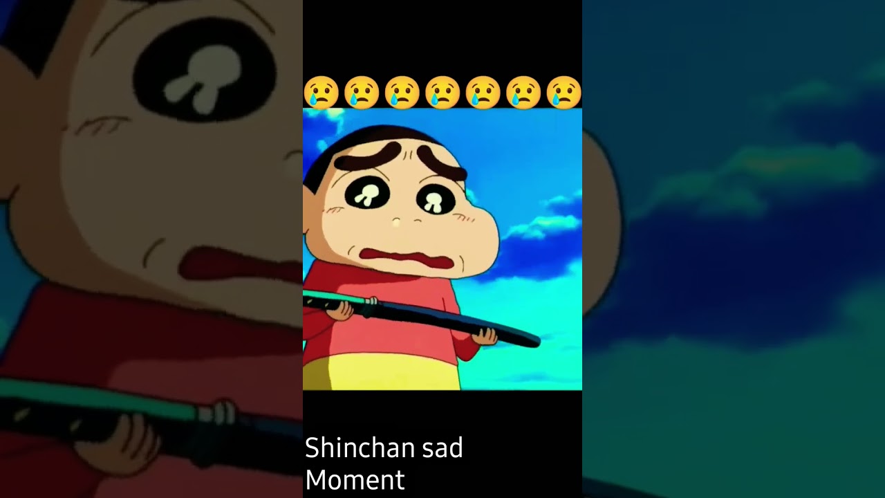 shinchan sad 😥moment 