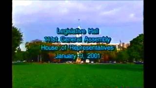 State of Delaware House of Representatives: Opening Session - January 9, 2001