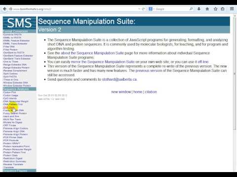 MMM   12   SEQUENCE MANIPULATION SUITE