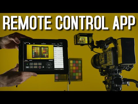 Sony FX6 Remote Control & Liveview APP (CBM & M&C)