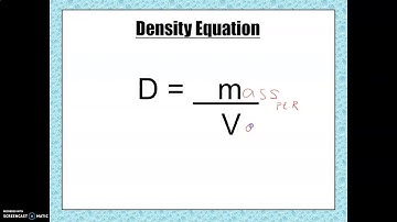 3 RC Density with Earth Science Examples