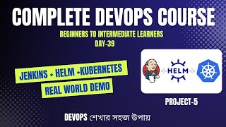 Day-39 | Deploy App with Helm on Minikube using Jenkins Pipeline | Complete k8s helm Project