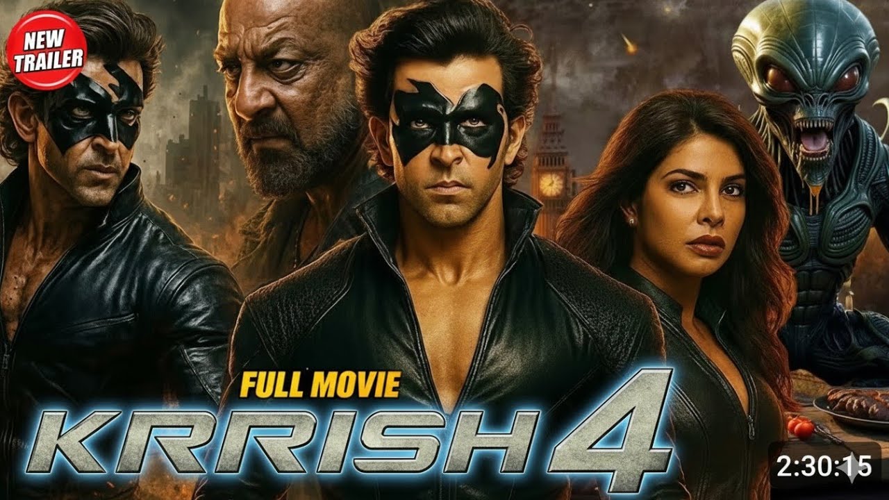 KRRISH 4 – Official Trailer | Hrithik Roshan | Dark Future |