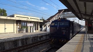 554次莒光號通過石龜車站(藍武士號)