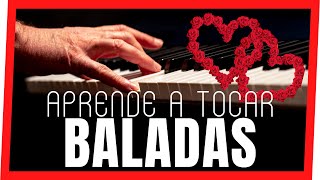 ❤ Aprende CÓMO tocar BALADAS en el PIANO en tiempo RÉCORD con esta CANCIÓN  [Fácil y rápido]