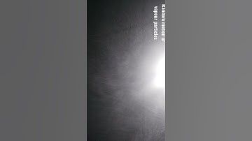 random motion of vapour particles