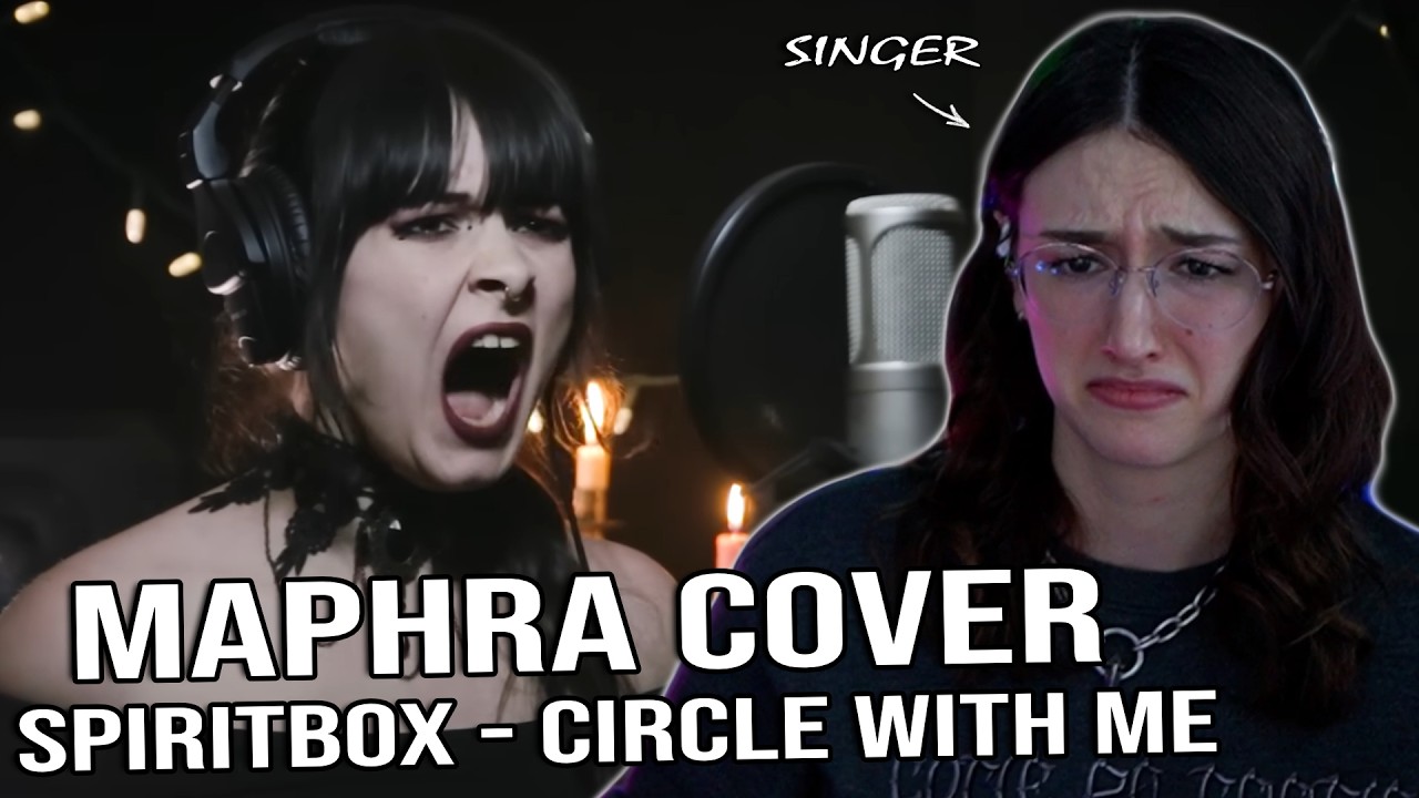 SUCH PROGRESSION! I MAPHRA Vocal Cover (Spiritbox - Circle With Me) I Singer Reacts I