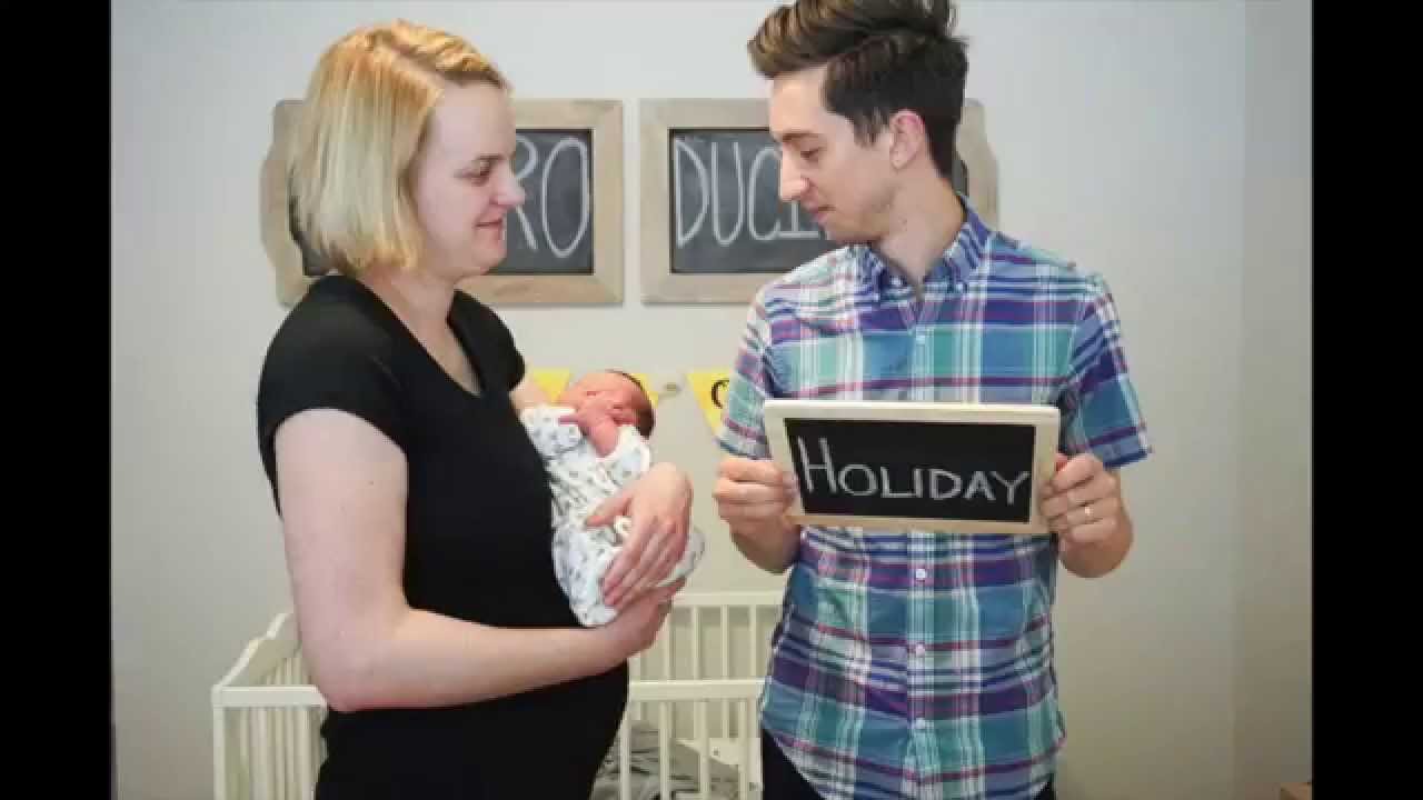 Chalkboard Baby - A Pregnancy Time Lapse