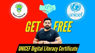 Get FREE UNICEF Digital Literacy Certificate in just 1.2 hrs I Enroll Now I Full Details #unicef screenshot 2