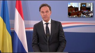 Prime Minister Mark Rutte addresses Ukrainian Parliament (with subtitles)