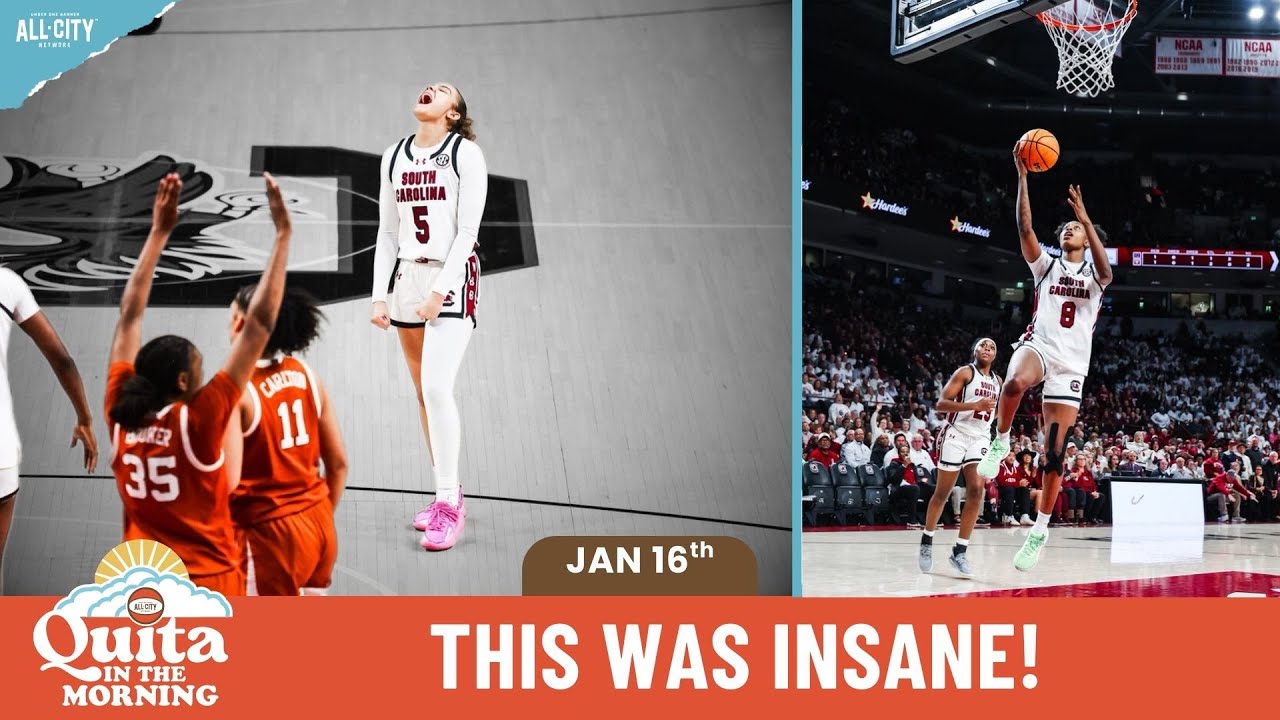 🚨👀 Южная Каролина обыграла Техас + Мой первый опыт использования CLA | Quita In The Morning