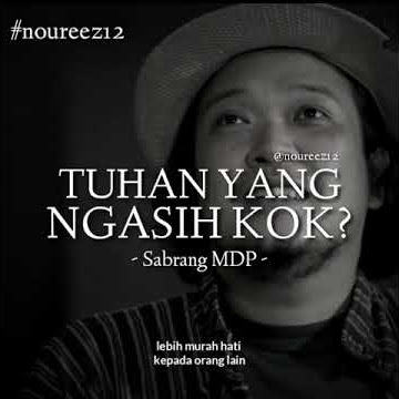 TUHAN YANG NGASIH KOK || Sabrang MDP