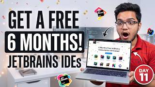 Day 11: Get JetBrains IDEs 100% Free with Student Pack | Vidhya Gain